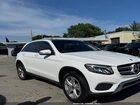 2018 Mercedes-benz Glc 300   White vin: WDC0G4JB8JV016447