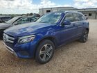 2018 Mercedes-benz Glc 300 4matic Синий vin: WDC0G4KB1JF406542