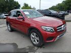 2018 Mercedes-benz Glc 300 4matic Red vin: WDC0G4KB3JV105745