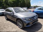 2018 Mercedes-benz Glc 300 4matic Серый vin: WDC0G4KB4JV067359
