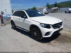 2017 Mercedes-benz Glc 300 4matic White vin: WDC0G4KB9HF142500
