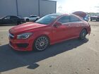 2016 Mercedes-benz Cla 250 Red vin: WDDSJ4EB5GN391737