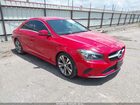 2017 Mercedes-benz Cla 250   Красный vin: WDDSJ4EBXHN423938