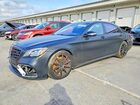 2018 Mercedes-benz S 63 Amg 4matic Black vin: WDDUG8JB3JA382747