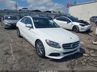 2017 Mercedes-benz C 300   White vin: WDDWF4JB9HR222050