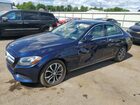2016 Mercedes-benz C 300 4matic Blue vin: WDDWF4KB3GR140795
