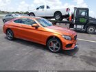 2017 Mercedes-benz C 300 4matic Orange vin: WDDWJ4KB1HF362415