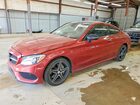 2017 Mercedes-benz C 300 4matic Red vin: WDDWJ4KB3HF360097