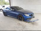 2018 Mercedes-benz Amg C 63 S Синий vin: WDDWJ8HBXJF597349