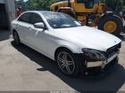 2018 Mercedes-benz E 300 4matic White vin: WDDZF4KB6JA463483