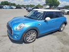 2016 Mini Cooper Blue vin: WMWXU1C5XG2D10297