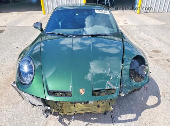 WP0AC2A97TS287012 2026 PORSCHE 911 Зеленый Вид спереди