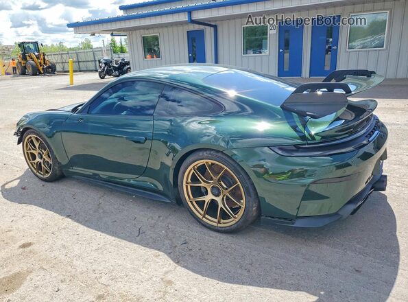 WP0AC2A97TS287012 2026 PORSCHE 911 Зеленый Задняя левая четверть