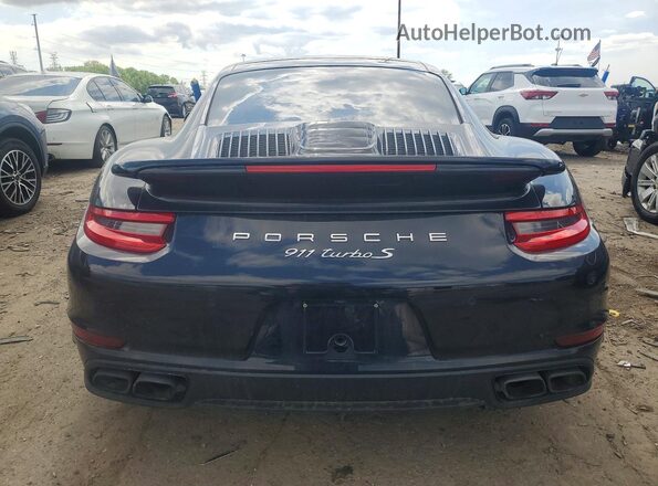 WP0AD2A90HS166455 2017 PORSCHE 911 Black Вид ззаду