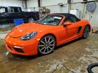 2017 Porsche Boxster S Orange vin: WP0CB2A87HS241481