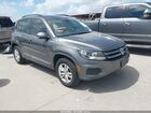 2016 Volkswagen Tiguan S Gray vin: WVGAV7AX0GW608341