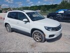 2016 Volkswagen Tiguan S White vin: WVGAV7AX1GW574359