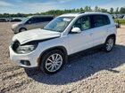2016 Volkswagen Tiguan S White vin: WVGAV7AX7GW509189