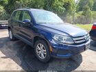 2016 Volkswagen Tiguan S Dark Blue vin: WVGAV7AX7GW591876