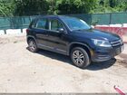 2016 Volkswagen Tiguan S Black vin: WVGAV7AX9GW604806