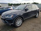 2016 Volkswagen Touareg Sport Black vin: WVGEF9BP8GD010440