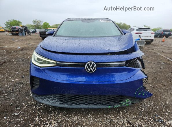 WVGTMPE23MP021910 2021 VOLKSWAGEN ID.4 Blue Front view