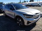 2023 Volvo C40 Recharge Pure Electric Twin Ultimate Серебряный vin: YV4ED3GM5P2045581