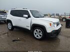 2018 Jeep Renegade Limited Fwd White vin: ZACCJADB2JPH92515