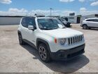 2016 Jeep Renegade Limited White vin: ZACCJADT0GPD64914
