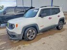 2016 Jeep Renegade Sport White vin: ZACCJBAT3GPD65033