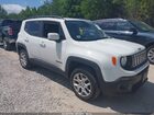 2017 Jeep Renegade Latitude 4x4 White vin: ZACCJBBB3HPE89052