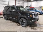 2016 Jeep Renegade Trailhawk Black vin: ZACCJBCT0GPD33671