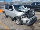 2019 Jeep Renegade Latitude Fwd Silver vin: ZACNJABBXKPK84190