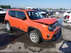 2019 Jeep Renegade Sport 4x4 Orange vin: ZACNJBAB0KPJ77124
