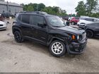 2019 Jeep Renegade Latitude 4x4 Black vin: ZACNJBBBXKPK43077