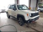 2019 Jeep Renegade Trailhawk 4x4 White vin: ZACNJBC14KPK64139