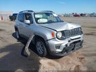 2021 Jeep Renegade Latitude 4x4 Silver vin: ZACNJDBB6MPM67526