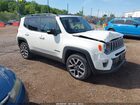 2022 Jeep Renegade Limited 4x4 Белый vin: ZACNJDD11NPN52599