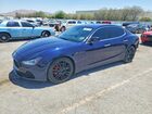 2016 Maserati Ghibli S Blue vin: ZAM57RSA1G1173599