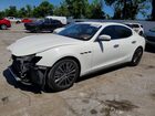2018 Maserati Ghibli S White vin: ZAM57YTAXJ1299895