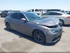 2017 Alfa Romeo Giulia Ti Rwd Gray vin: ZARFAECN8H7549949