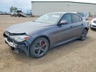 2017 Alfa Romeo Giulia Q4 Gray vin: ZARFAEDN5H7534551