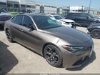2019 Alfa Romeo Giulia Ti Sport Awd Коричневый vin: ZARFANBN8K7602867