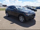 2018 Alfa Romeo Stelvio Awd Черный vin: ZASFAKAN1J7B89304