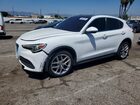 2019 Alfa Romeo Stelvio White vin: ZASPAKAN7K7C49124
