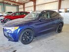 2021 Alfa Romeo Stelvio Ti Синий vin: ZASPAKBN5M7C98971