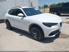 2019 Alfa Romeo Stelvio Ti Sport Awd White vin: ZASPAKBN8K7C40883