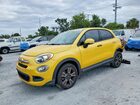 2017 Fiat 500x Yellow vin: ZFBCFXAB4HP602474