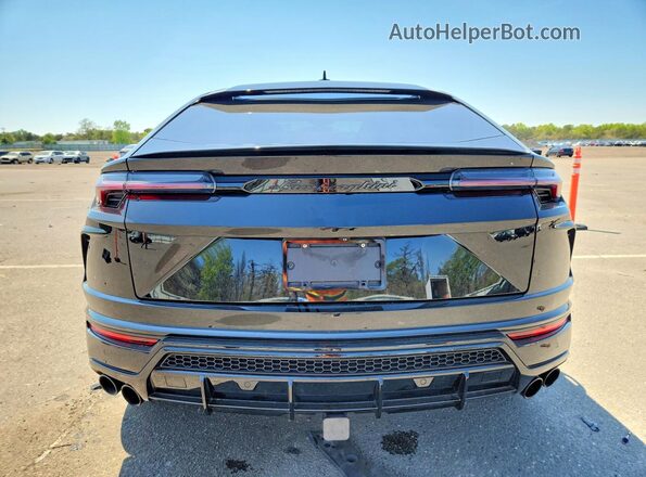 ZPBUA1ZL8KLA01862 2019 LAMBORGHINI URUS Black Widok z tyłu