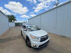 2016 Toyota Highlander Xle White vin: 5TDKKRFH9GS155738